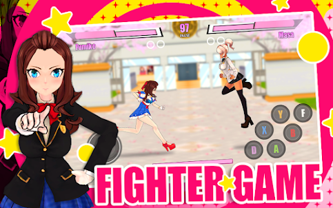 女の子アニメ高校と戦う