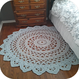 crochet rug patterns icon