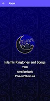 screenshot of Islamic Ringtones and Songs