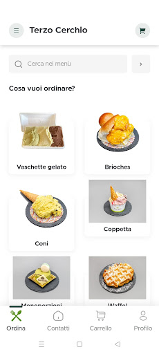 Android application Terzo Cerchio screenshort