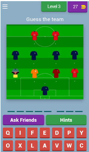 Quiz - Guess the football teams