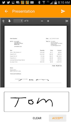 Screenshot of Measure Mobile