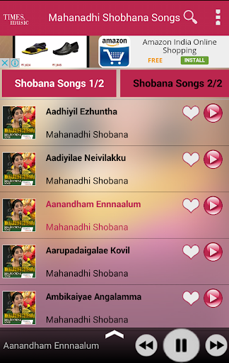 Mahanadhi Shobana Bhakti Songs Screen 2