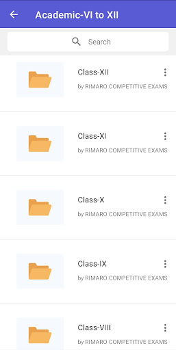 Android application RIMARO COMPETITIVE EXAMS screenshort