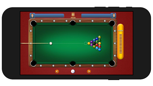Pool Table Game Screen 2