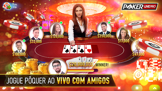 Casino de poker online com um telefone móvel. banner de pôquer com