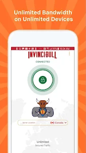 InvinciBull VPN - Safe. Private. Invincible.
