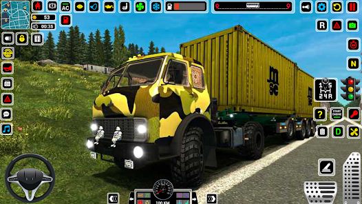 Modern Army Truck Simulator 1.24 APK + Mod (Unlimited money) for Android