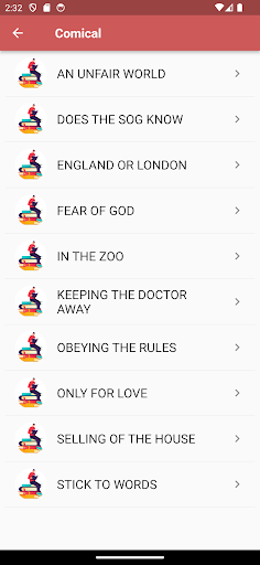 Interesting short stories Screen 3