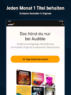 Audible - Hörbücher & Podcasts Screenshot