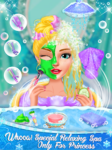 Ice Princess Hair Salon game 1.8 screenshots 1