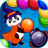 Bubble Halloween Panda Game icon