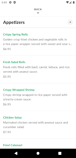 Saucys Thai & Pho Screen 3