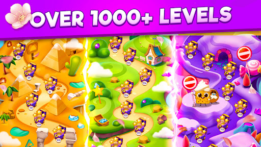 Screenshot of Bling Crush:Match 3 Jewel Game