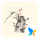 Chinese ink painting 91 Launcher Theme icon