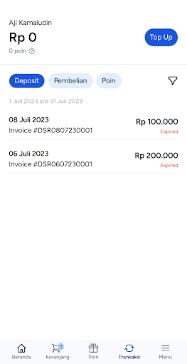 Demo VoucherKu Screenshot