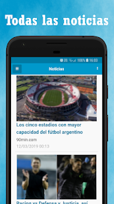 Captura de Pantalla 1 Somos Racing - Noticias de Rac android