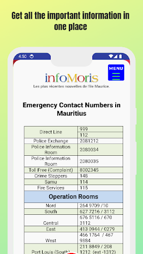 InfoMoris - Live News & Radio Screen 3