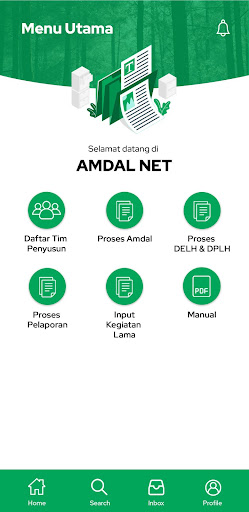AMDAL NET Screen 2