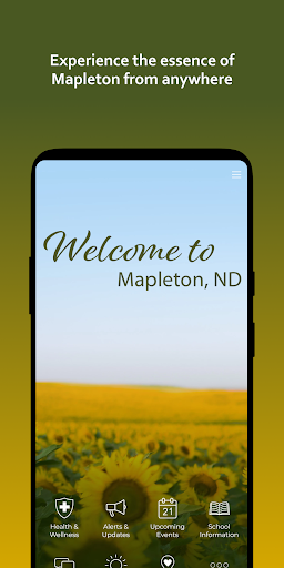Android application Mapleton ND screenshort