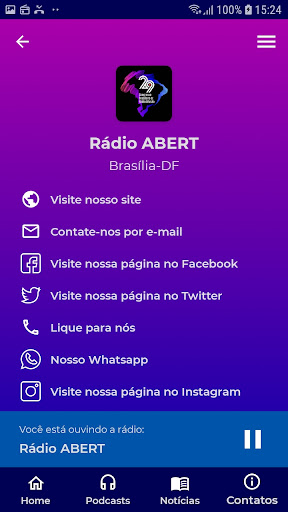 Rádio ABERT Screen 2