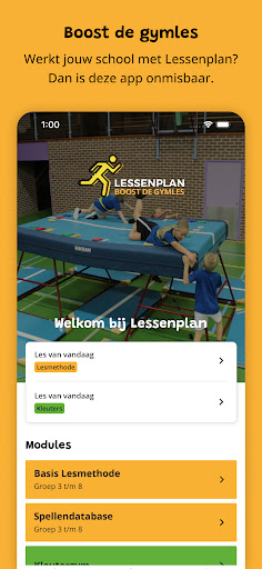 Android application Lessenplan screenshort
