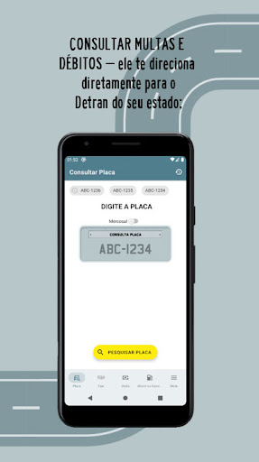 Consulta Placa, FIPE e Multa Screenshot 2 - AppWisp.com