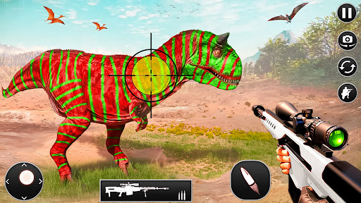 wild dinosaur hunter shooting Screen 2