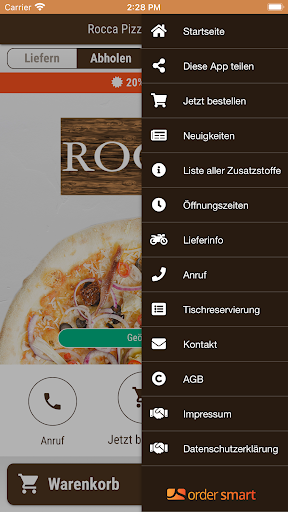 Rocca Pizza and Pasta Screen 3