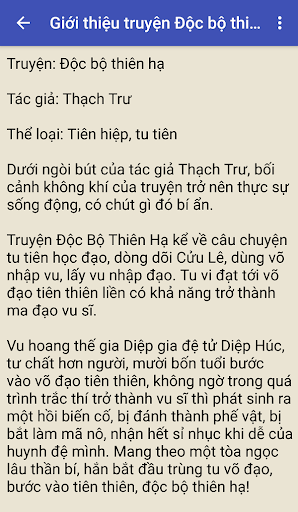 Doc bo thien ha Truyen offline Screen 2