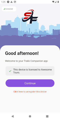 Trakk Companion Screen 2