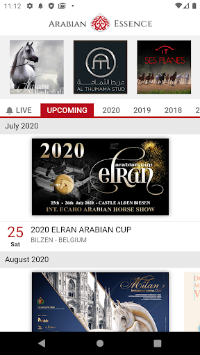 Android application Arabian Essence TV screenshort