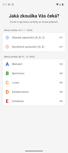 Zbrojní průkaz 2026 Prémium screenshot 0
