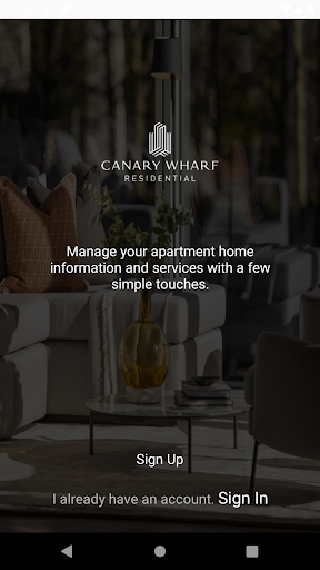 Android application CW Residential screenshort