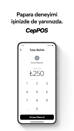 Android application Papara CepPOS screenshort