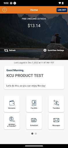 Android application Khalsa Credit Union screenshort
