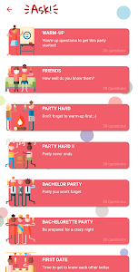 Ask! Party card and quiz game Unknown
