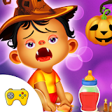 Halloween Baby Daycare Game icon