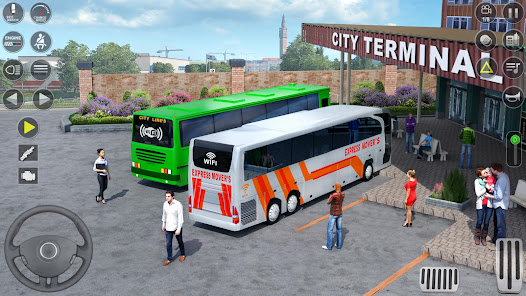 Coach Simulator Bus Drive 3D  screenshots 2