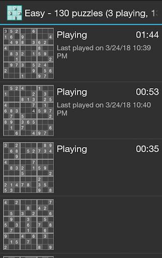 Sudoku Screen 2