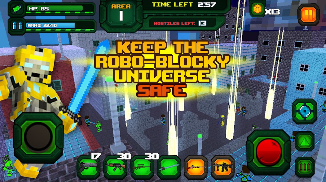 Rescue Robots Sniper Survival banner