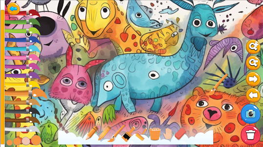 Coloring Book For Kids Animals