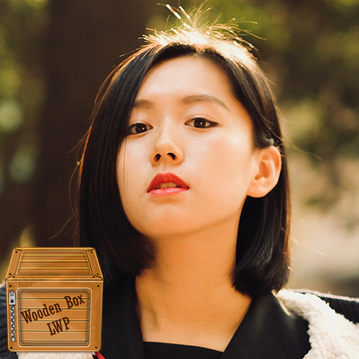 asian girl wallpaper logo