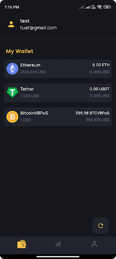 BVBPoS Wallet Screen 3