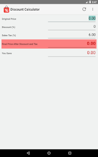 Discount Calculator 1.1.0 APK screenshots 5