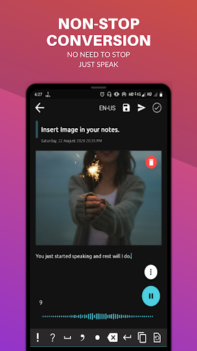 Voice Texter - Speech to Text Screen 2
