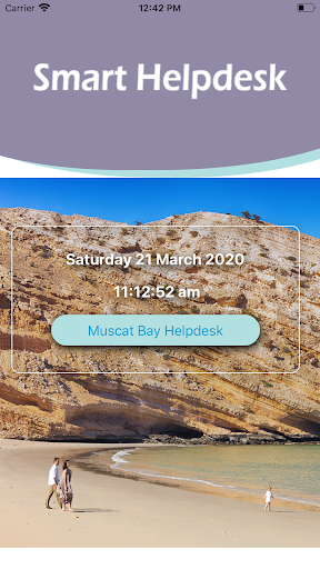 Android application Muscat Bay Helpdesk screenshort