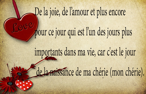 Joyeux Anniversaire Sms Messages D Amour 18 By Oumansourapps Google Play Japan Searchman App Data Information