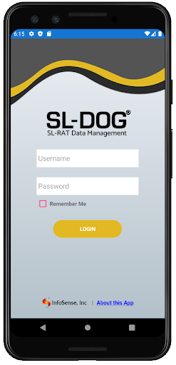 Android application InfoSense SL-DOG Mobile App screenshort