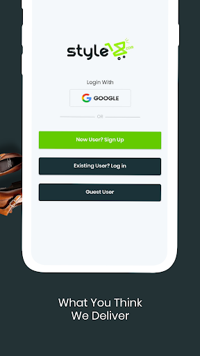 Style18 Online Shopping App Screen 3